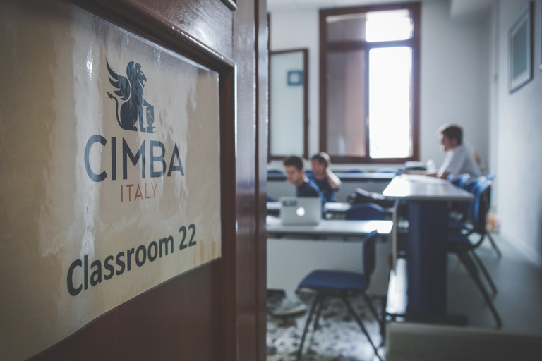 View into CIMBA classroom