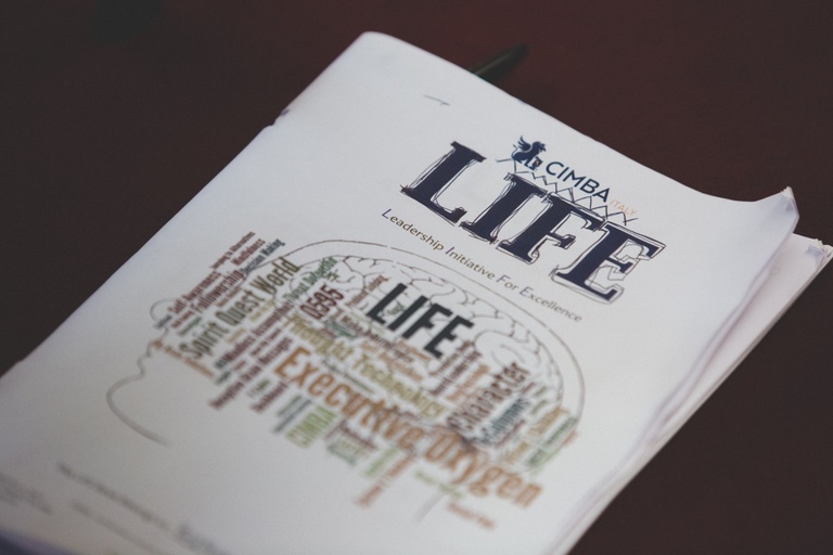 Workbook used by students in LIFE